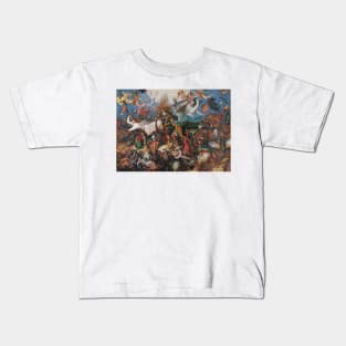 The Fall of the Rebel Angels by Pieter Bruegel the Elder Kids T-Shirt